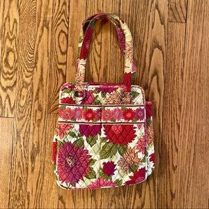 Vera Bradley Hello Dahlia Tote Bag
